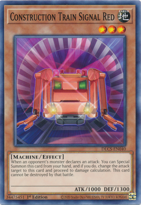 Construction Train Signal Red [DLCS-EN040] Common | Devastation Store
