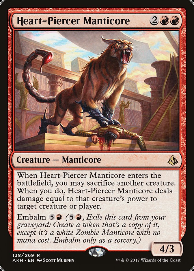 Heart-Piercer Manticore [Amonkhet] | Devastation Store