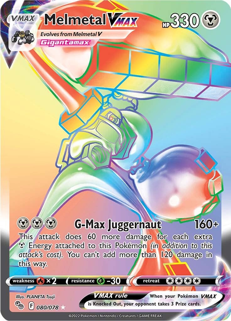 Melmetal VMAX (080/078) [Pokémon GO] | Devastation Store