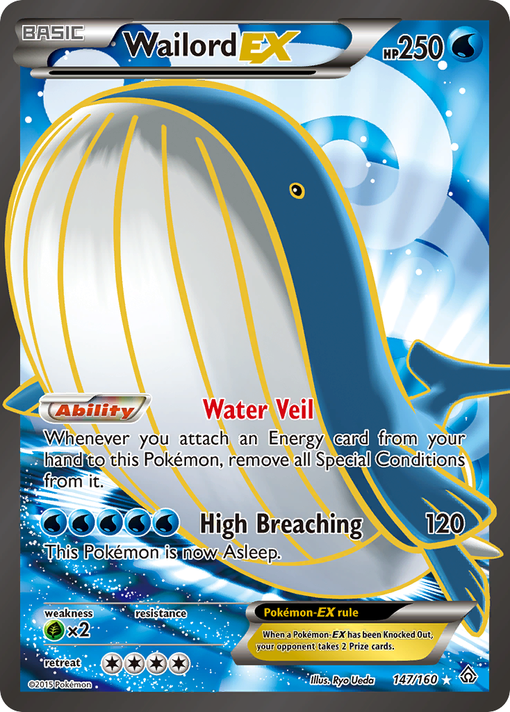 Wailord EX (147/160) [XY: Primal Clash] | Devastation Store