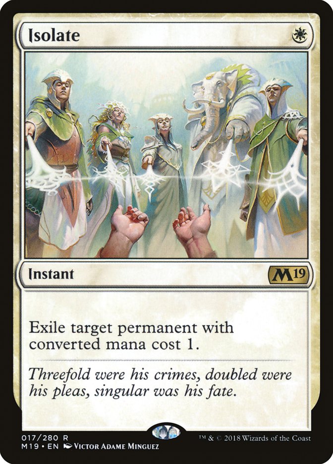Isolate [Core Set 2019] - Devastation Store | Devastation Store