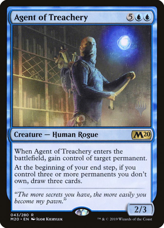Agent of Treachery (Promo Pack) [Core Set 2020 Promos] | Devastation Store
