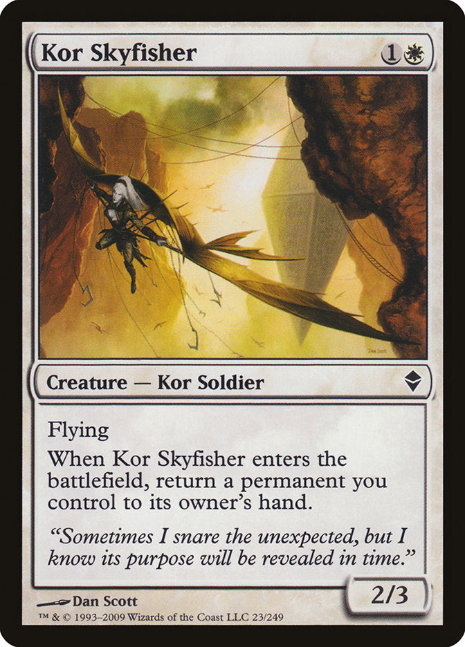 Kor Skyfisher [Zendikar] | Devastation Store