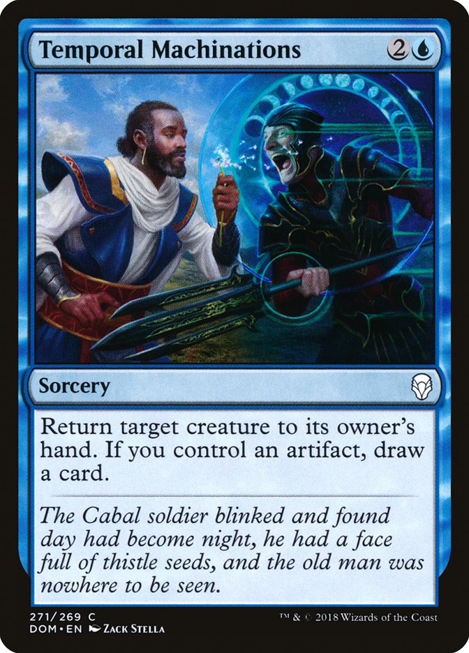 Temporal Machinations [Dominaria] | Devastation Store