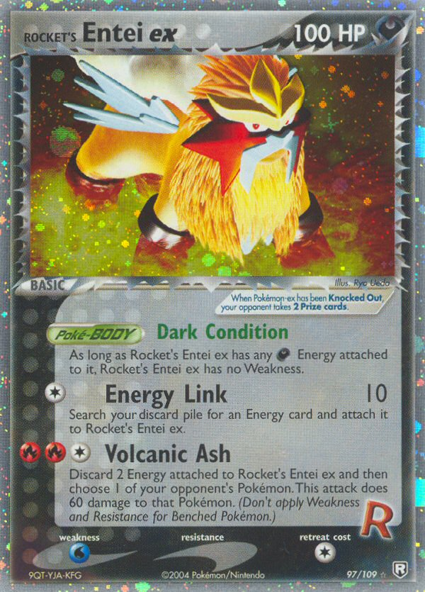 Rocket's Entei ex (97/109) [EX: Team Rocket Returns] | Devastation Store