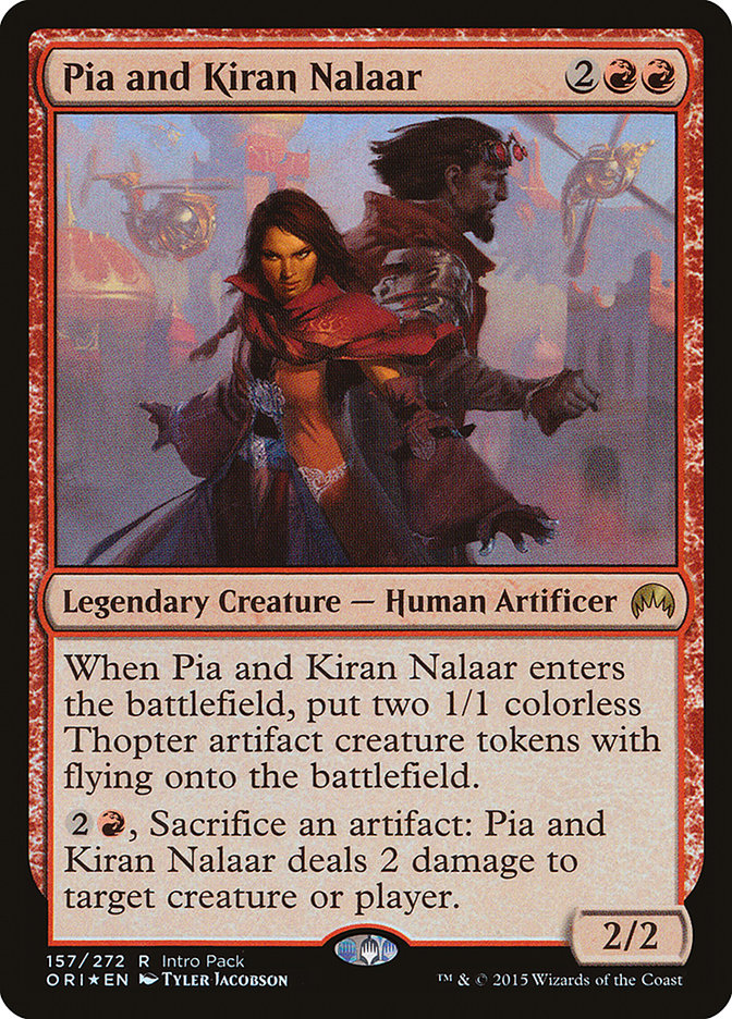 Pia and Kiran Nalaar [Magic Origins Promos] - Devastation Store | Devastation Store