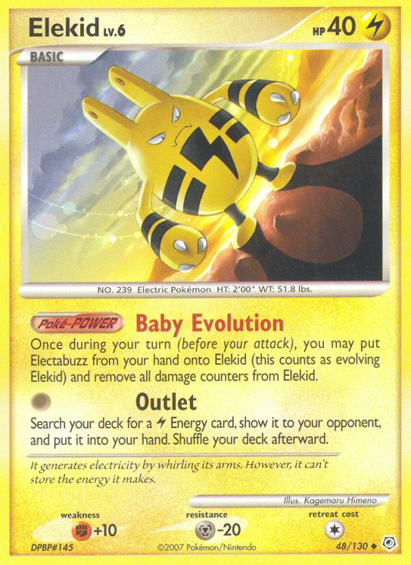 Elekid (48/130) [Diamond & Pearl: Base Set] | Devastation Store