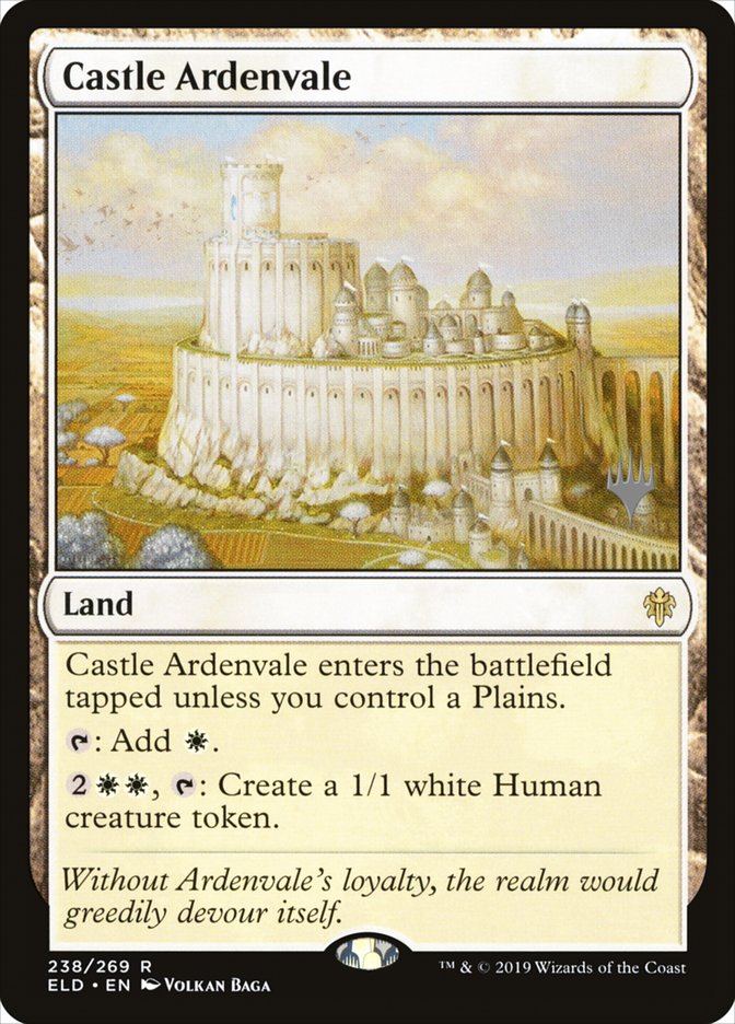 Castle Ardenvale (Promo Pack) [Throne of Eldraine Promos] | Devastation Store