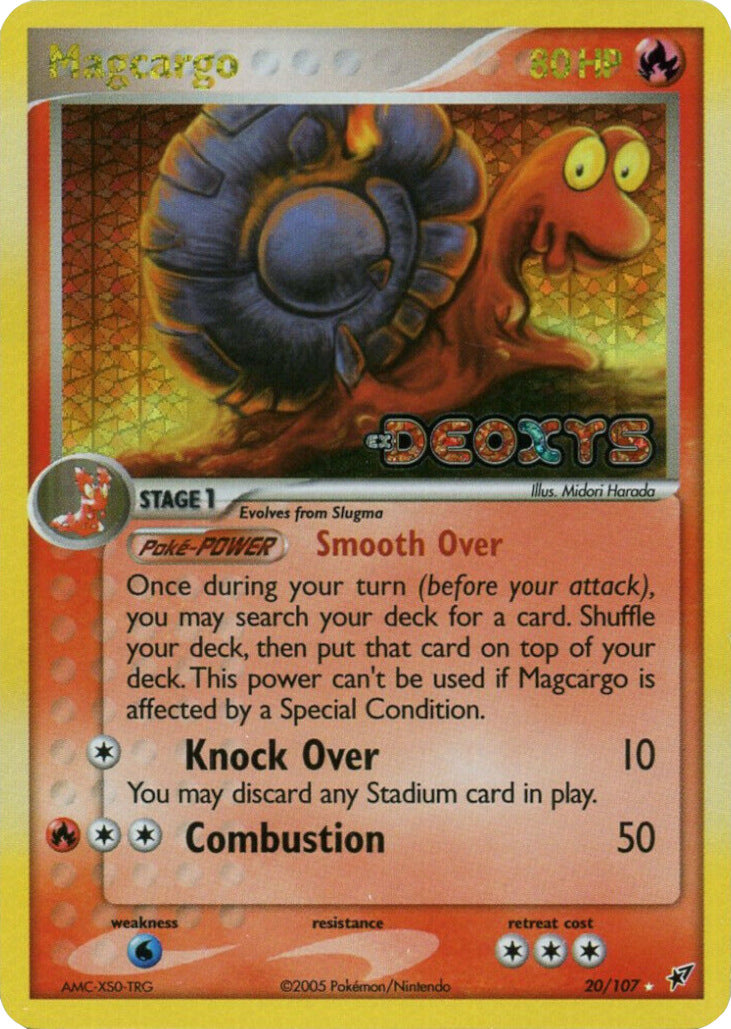 Magcargo (20/107) (Stamped) [EX: Deoxys] | Devastation Store