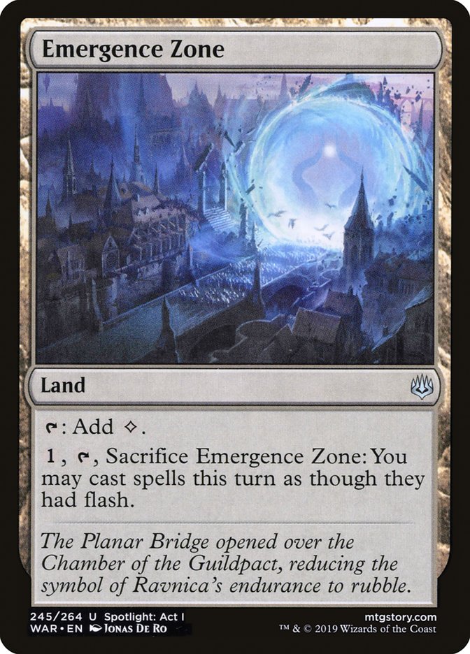 Emergence Zone [War of the Spark] | Devastation Store