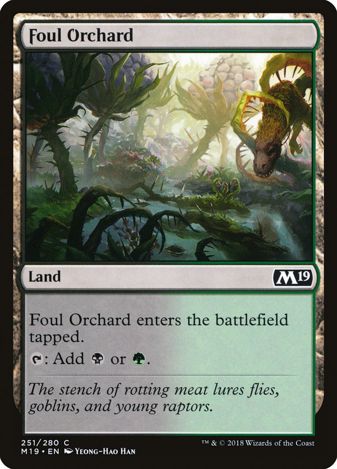 Foul Orchard [Core Set 2019] - Devastation Store | Devastation Store