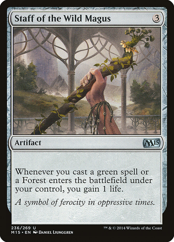 Staff of the Wild Magus [Magic 2015] | Devastation Store