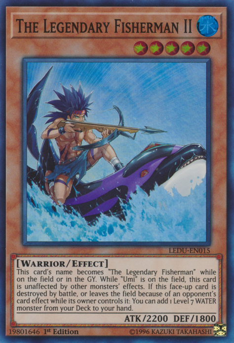 The Legendary Fisherman II [LEDU-EN015] Super Rare | Devastation Store