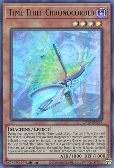 Time Thief Chronocorder [GFTP-EN063] Ultra Rare | Devastation Store