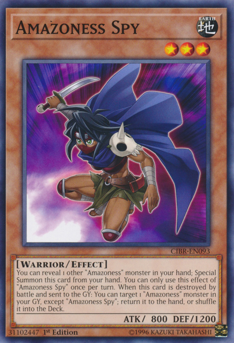 Amazoness Spy [CIBR-EN093] Common | Devastation Store