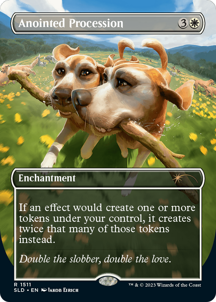 Anointed Procession // Anointed Procession [Secret Lair Commander Deck: Raining Cats and Dogs] | Devastation Store
