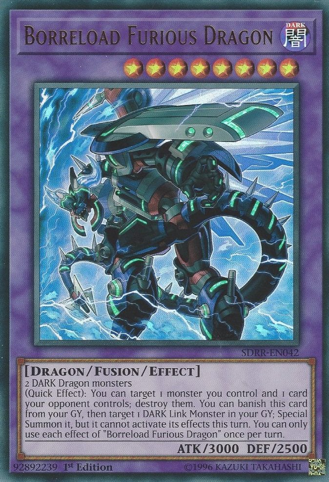 Borreload Furious Dragon [SDRR-EN042] Ultra Rare | Devastation Store