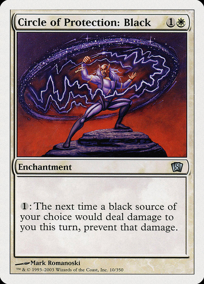 Circle of Protection: Black [Eighth Edition] - Devastation Store | Devastation Store