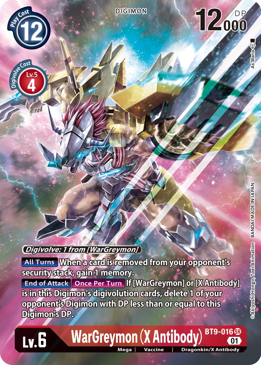 WarGreymon (X Antibody) [BT9-016] (Alternate Art) [X Record] | Devastation Store