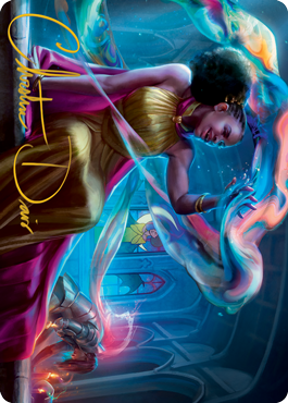 Radiant Epicure Art Card (Gold-Stamped Signature) [Modern Horizons 2 Art Series] | Devastation Store