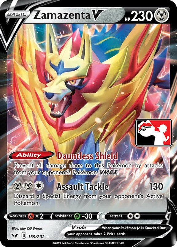 Zamazenta V (139/202) [Prize Pack Series One] | Devastation Store