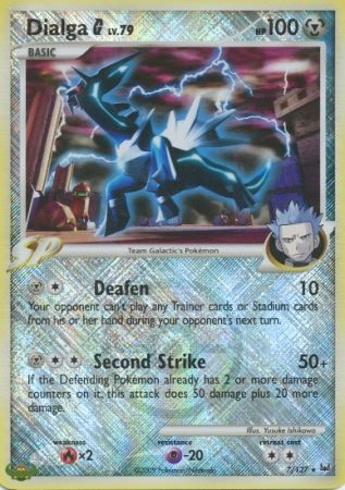 Dialga G (7/127) (League Promo) [Platinum: Base Set] | Devastation Store