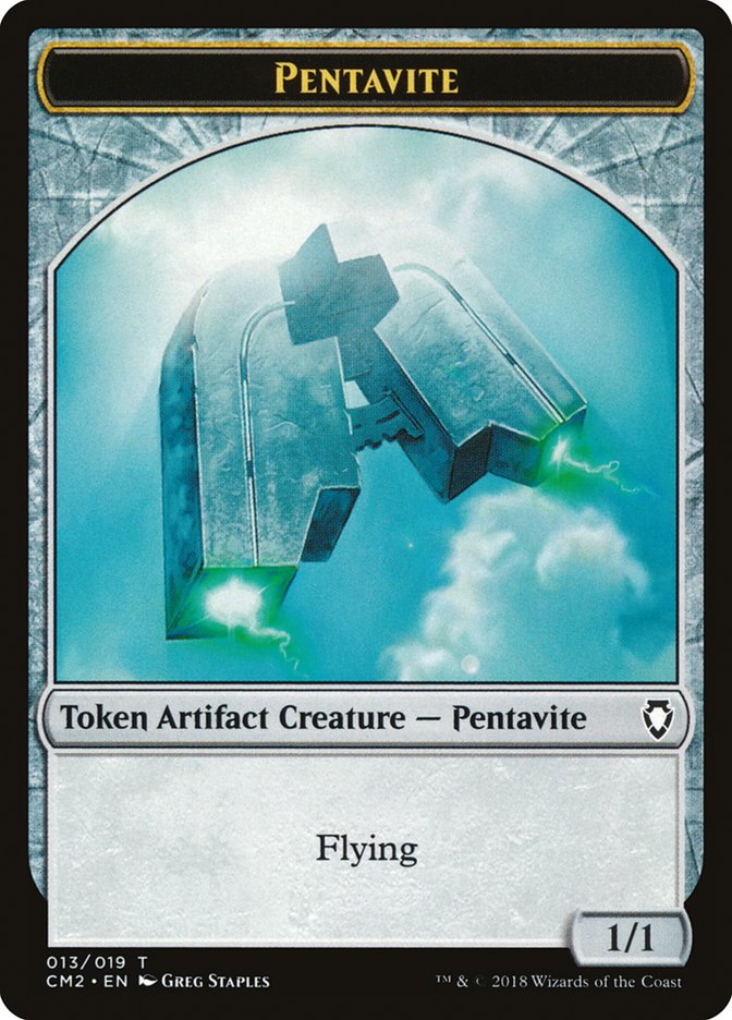 Pentavite [Commander Anthology Volume II Tokens] | Devastation Store