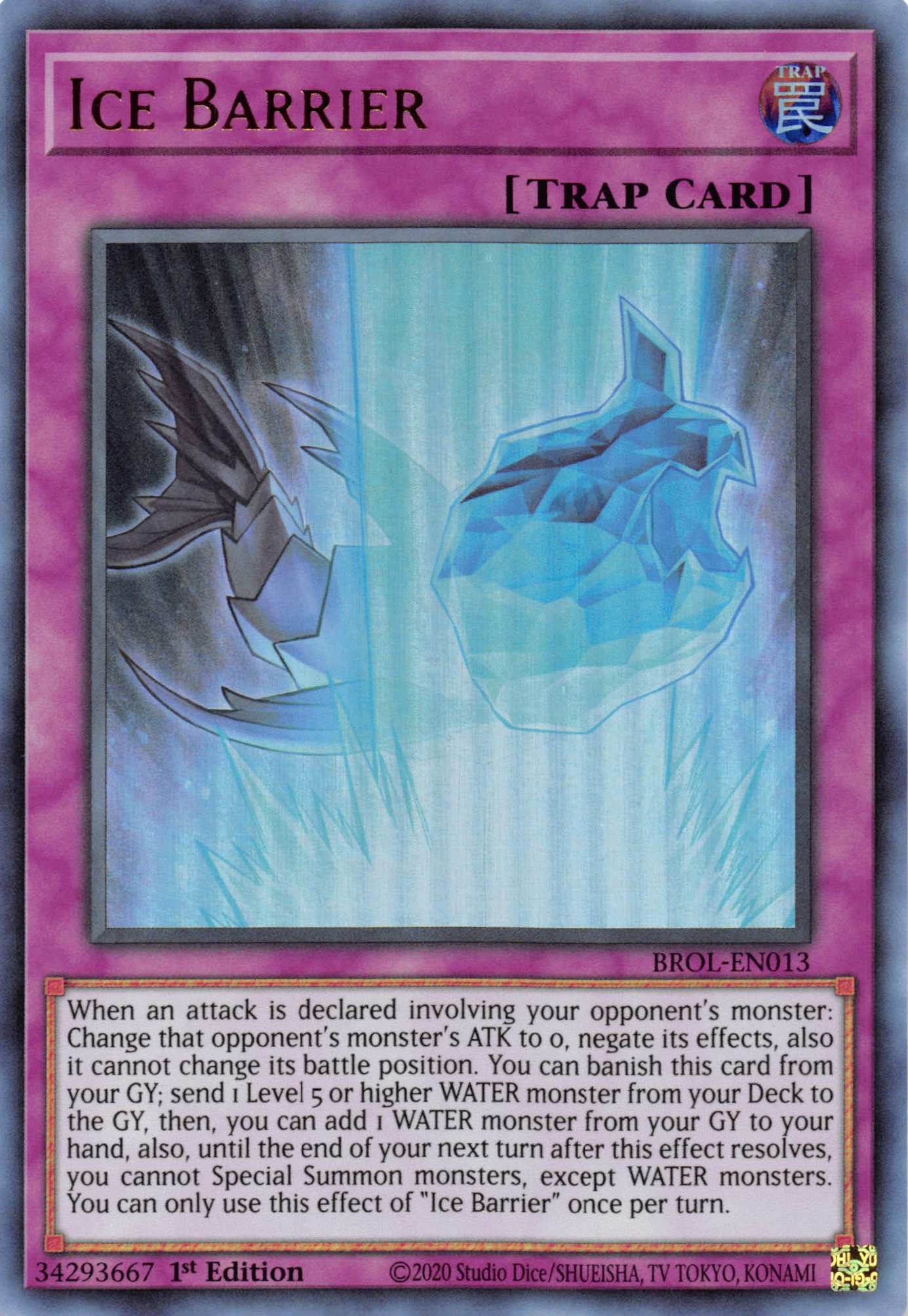 Ice Barrier [BROL-EN013] Ultra Rare | Devastation Store