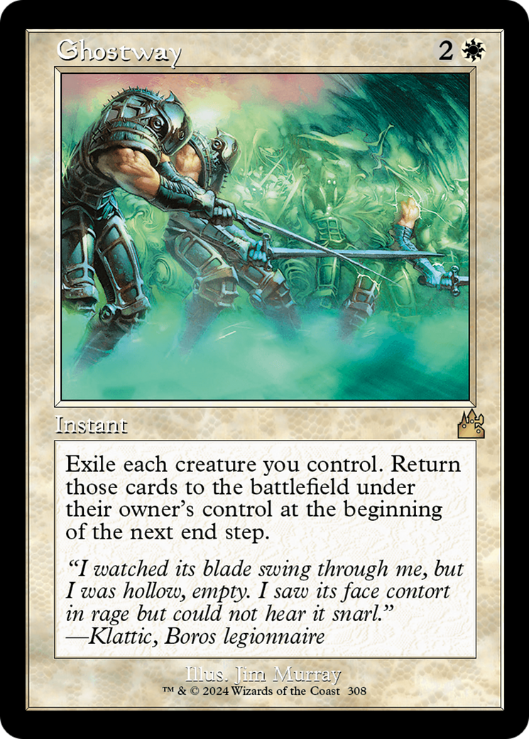 Ghostway (Retro Frame) [Ravnica Remastered] | Devastation Store