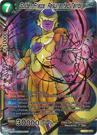 Golden Frieza, Resurrected Terror (SPR) [BT1-086] | Devastation Store