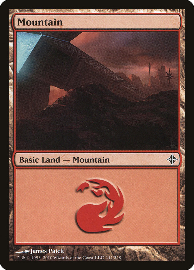 Mountain (244) [Rise of the Eldrazi] | Devastation Store