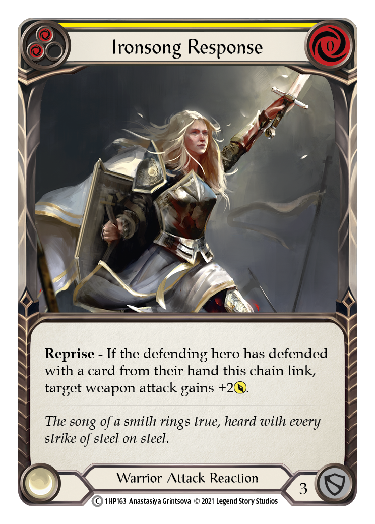 Ironsong Response (Yellow) [1HP163] | Devastation Store