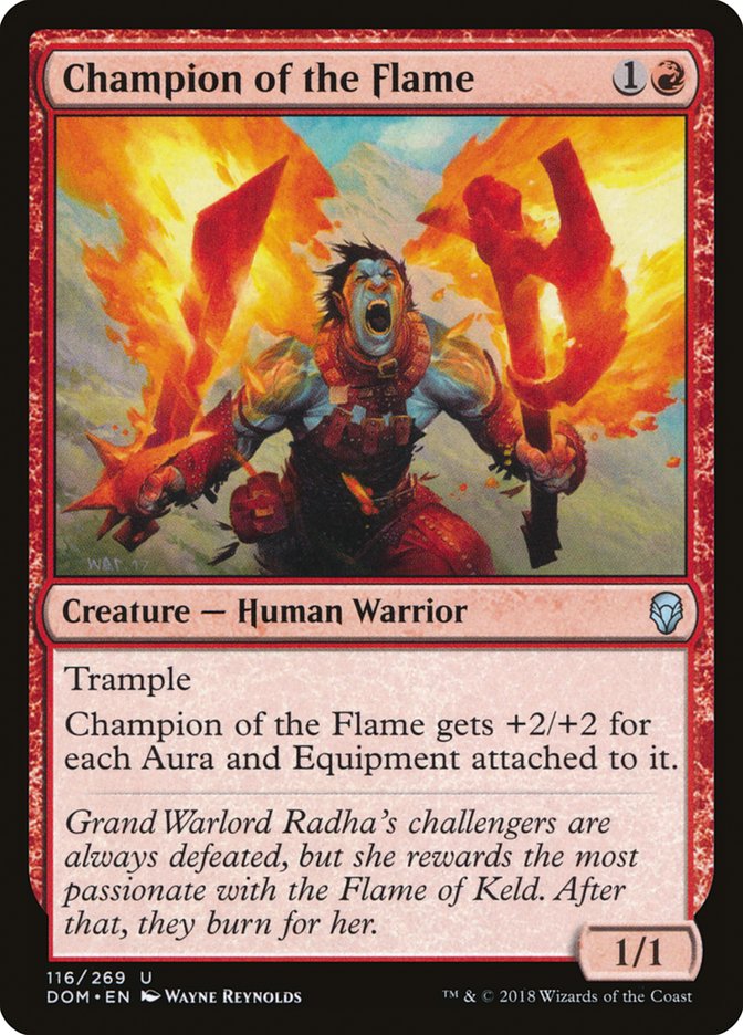 Champion of the Flame [Dominaria] - Devastation Store | Devastation Store
