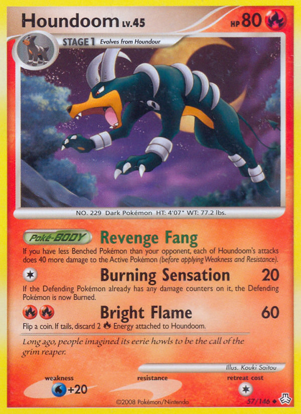 Houndoom (57/146) [Diamond & Pearl: Legends Awakened] | Devastation Store