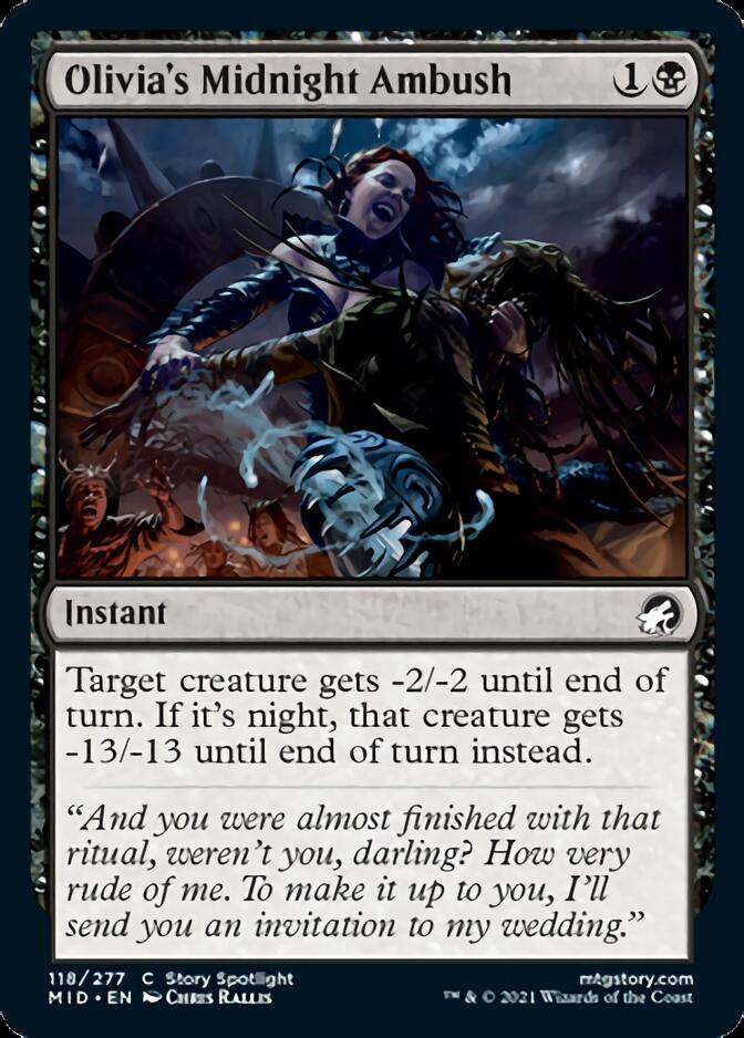 Olivia's Midnight Ambush [Innistrad: Midnight Hunt] | Devastation Store