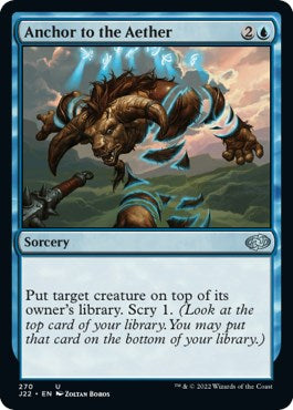 Anchor to the Aether [Jumpstart 2022] | Devastation Store