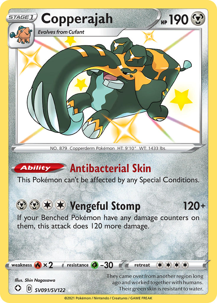 Copperajah (SV091/SV122) [Sword & Shield: Shining Fates] | Devastation Store