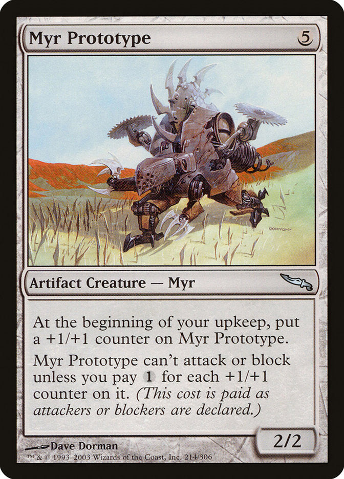 Myr Prototype [Mirrodin] - Devastation Store | Devastation Store