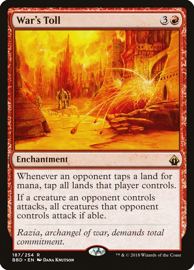 War's Toll [Battlebond] - Devastation Store | Devastation Store
