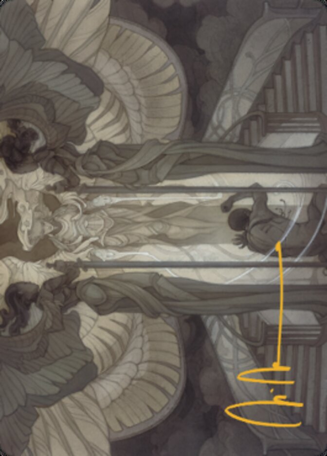 Prayer of Binding Art Card (Gold-Stamped Signature) [Dominaria United Art Series] | Devastation Store