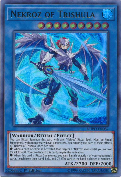 Nekroz of Trishula [DUPO-EN087] Ultra Rare | Devastation Store