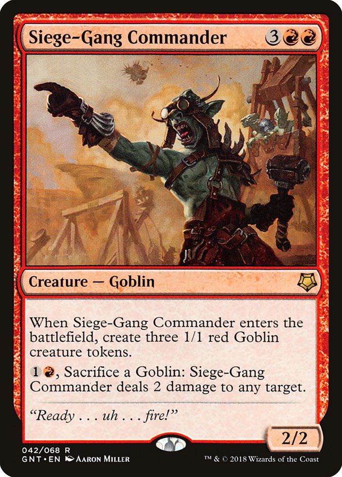 Siege-Gang Commander [Game Night] | Devastation Store