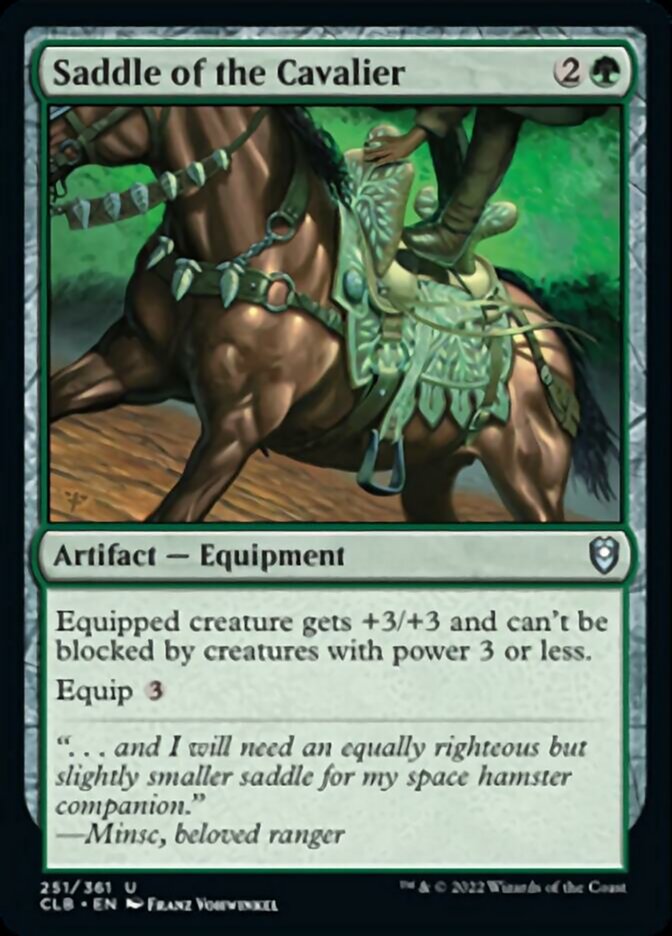 Saddle of the Cavalier [Commander Legends: Battle for Baldur's Gate] | Devastation Store