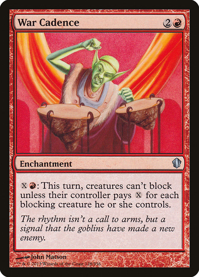 War Cadence [Commander 2013] - Devastation Store | Devastation Store