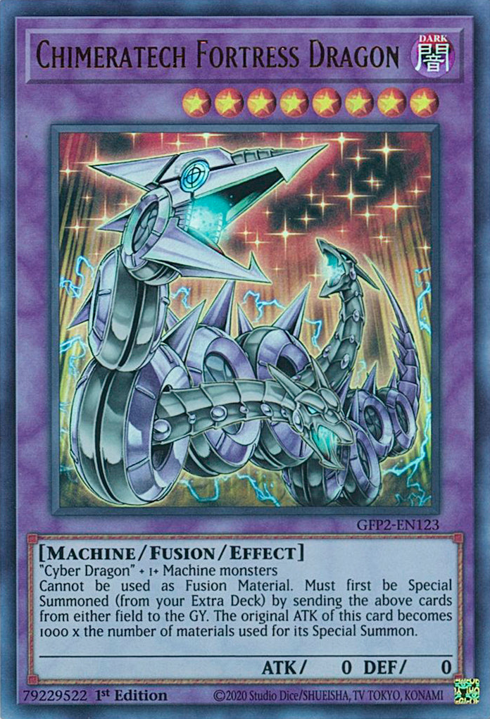 Chimeratech Fortress Dragon [GFP2-EN123] Ultra Rare | Devastation Store