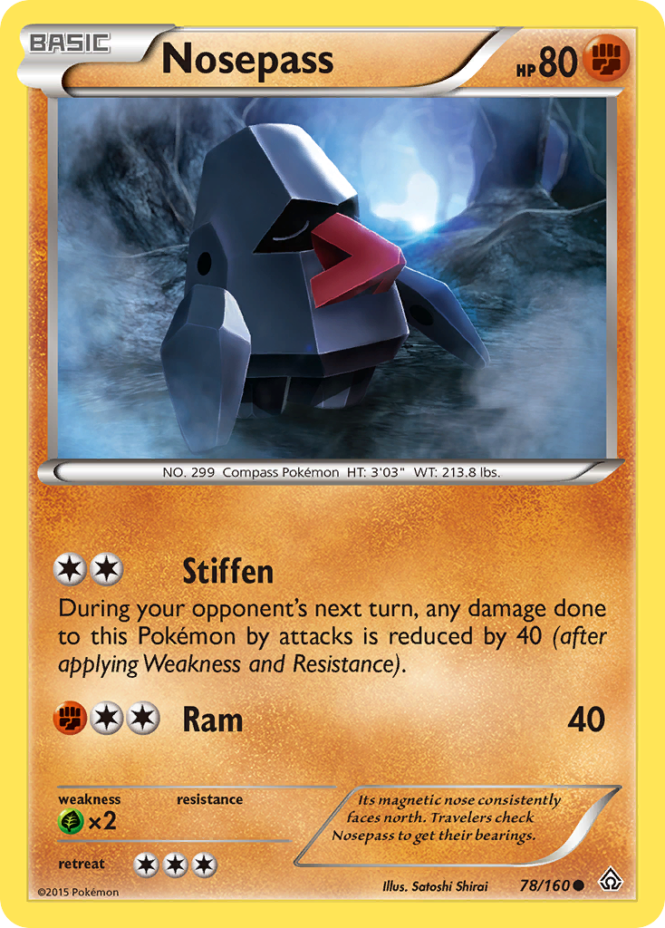 Nosepass (78/160) [XY: Primal Clash] | Devastation Store