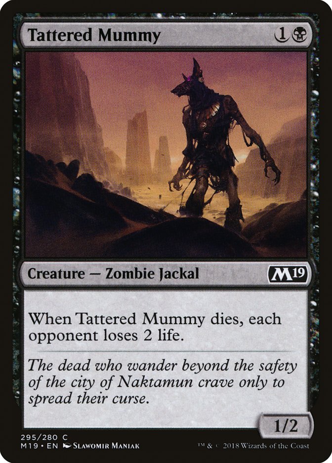 Tattered Mummy [Core Set 2019] - Devastation Store | Devastation Store