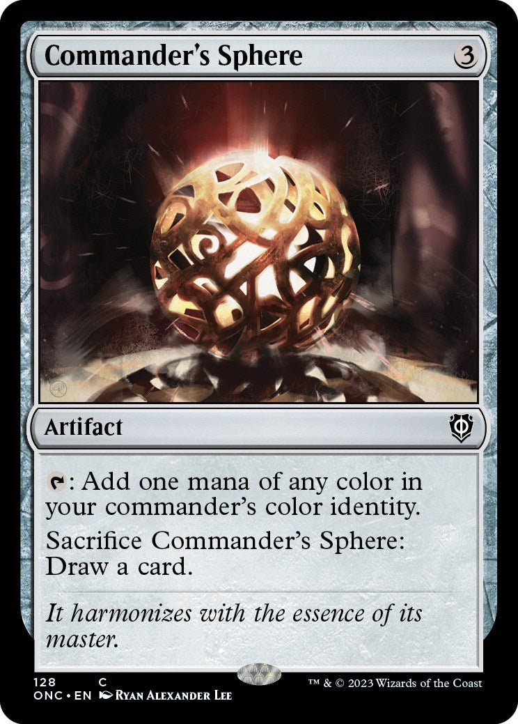 Commander's Sphere [Phyrexia: All Will Be One Commander] | Devastation Store