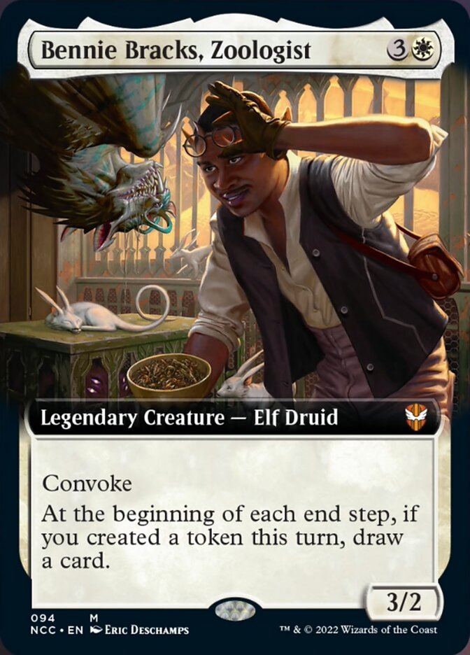 Bennie Bracks, Zoologist (Extended Art) [Streets of New Capenna Commander] | Devastation Store