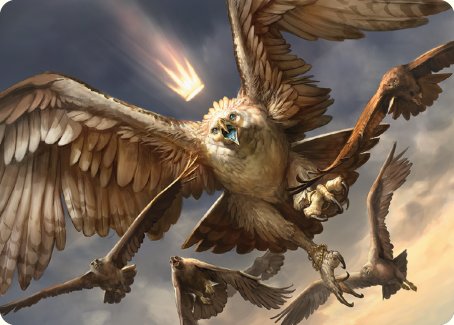 Gwaihir, Greatest of the Eagles Art Card [The Lord of the Rings: Tales of Middle-earth Art Series] | Devastation Store